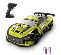 Goolsky RC Drift Car, 1/20 Coche de Control Remoto 2,4 GHz RC Race Car 4WD RC Cars con luz LED Colorida Juguete de Regalo para niños y niñas