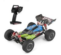 Goolsky XKS 144001 - Coche teledirigido 60 km/h, Alta Velocidad, 1/14, 2,4 GHz, 4 WD RC, Todoterreno, RTR (Verde)