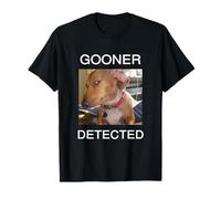 Gooner Detected, Funny Gen Z Brain Rot Dog Meme Camiseta