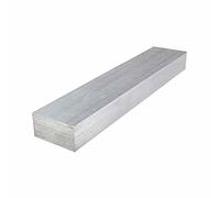 GOONSDS Placa/Barra Plana De Aluminio - Láminas De Aluminio para Procesamiento De Tornos Y Laboratorios Universitarios,20x20x500mm