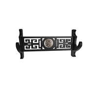 GOONSDS Titular de la Espada Montaje en la Pared Samurai Sword Rack Katana Wakizashi Pantalla Soporte 1 Nivel,B
