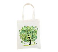 GOONSDS Tote Bag - Borsa per la spesa pieghevole riutilizzabile in tessuto di cotone con pittura a diamante con manico, borse durevoli alla moda per l'organizzazione quotidiana dello shopping,A