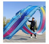 GOOPEEG Danza del Dragón Streamer De Cinta Danza Dragón Con Bolsa Viaje, Lanzamiento China Lavable, Ejercicio Desfile, Celebración(D,10M)