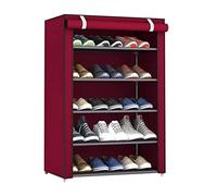 GOOPEEG Estantería de Zapatos, Estante para Zapatos, Organizador de, Estante para Tela no Tejida, Zapatero para Dormitorio en casa, para, Armario Dormitorio, Armario(B,60x90cm)