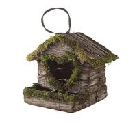 GOOPEEG Jaula de pájaros, Jaulas Retro para Pájaros, Casas Rurales, Portadores De Pájaros, Jaula para Pájaros, Jaula para Pájaros para Mascotas, Jaula para Vuelo para Exteriores Perchas de Descanso