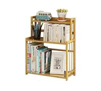 GOOPEEG Librería,Estantería Moderna, Estantería De Escritorio Almacenamiento Simple Oficina para Estudiantes Libros Dormitorio(40cm)
