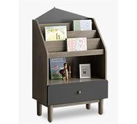GOOPEEG Librería,Estantería Moderna, Estantería Multicapa con Gabinete De Almacenamiento Estanterías Piso Hogar Castillo Juguete Dormitorio(60 * 31.8 * 95cm)
