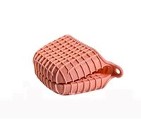 GOOPEEG Manoplas Horno, Manoplas De Silicona para Horno Protector Dedos Pinch Grips Resistente Al Calor para Cocinar Y Hornear En La Cocina, 2 Piezas Cocinar Barbacoa(Oranje)