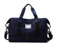 GOOPEEG Mochilas Gimnasio Bolsa De Viaje para Mujer, Bolsa De Fin De Semana con Compartimento Separado para Zapatos, Bolsa De Noche Bolsa Gym Hombre(D)
