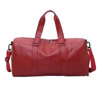 GOOPEEG Mochilas Gimnasio Bolso De Cuero De La PU De 19 Pulgadas Bolsos De Lona A Prueba De Agua Bolso De La Mochila De La Lona para Hombres Y Mujeres Bolsa Gym Hombre(C)