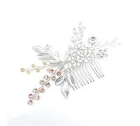 GOOPEEG Peines para el Pelo de Novia, Peine Lateral de Pelo de Estilo Chino, Peine de Pinza de Pelo Azul, Horquilla Decorativa Retro, Pinzas de Peine para Boda Boda Fiesta Velada(1)