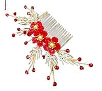GOOPEEG Peines para el Pelo de Novia, Pinzas para El Cabello Elegante Y Encantador Peineta para El Cabello Joyería Nupcial Pinzas para El Cabello Peines Accesorios para El Cabello Boda Fiesta Velada