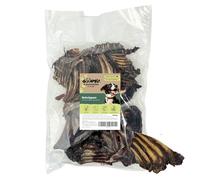 Goopsi Hueso masticable para perros de 1,2 kg secado - Hueso masticable para perros grandes, natural masticable silvestre, hueso masticable para perros con carne, limpieza dental para perros sin