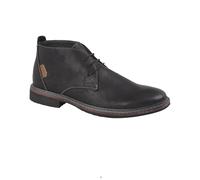 Goor Botas desert de nubuck sintético con tres ojales para hombre (DF1390)