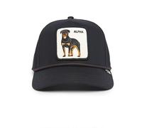 Goorin Bros Alpha Dog Perro Negro Gorra Snapback Ajustable