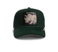 Goorin Bros Bulletproof Rhino A-Frame Trucker Cap Verde Oscuro Beige