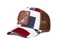 Goorin Bros Carpy Diem Patchwork Koi Fish Creme Adjustable Trucker Cap