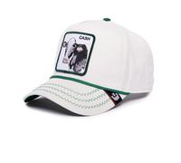 Goorin Bros Cash Cow Vaca Blanco Gorra Snapback Ajustable