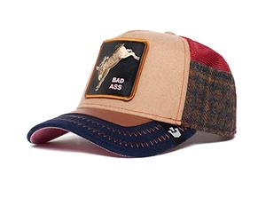 Goorin Bros Detention Seeker Bad Ass Khaki Adjustable Trucker Cap - One-Size