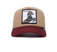 Goorin Bros. Free Rider - 5 Panel Flat Fauna Gorra Snapback Tan Béisbol Caballo