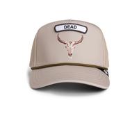 Goorin Bros. GB2 Gorro Trucker Skull BISCUIT Gorro De Malla Calavera Bordado