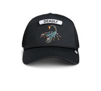Goorin Bros. GB2 Mortal Scorp Gorro Tipo Camionero Roquero Top Escorpión Parche