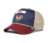 Goorin Bros GB2 Rooster Gallo Azul Rojo Gorra de Camionero Ajustable