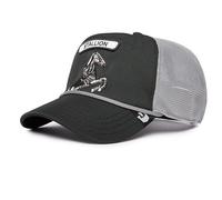 Goorin Bros GB2 Stallion Semental Caballo Negro Gorra de Camionero Ajustable