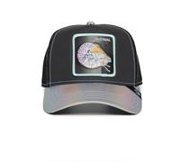 Goorin Bros Go Way Back Deep Sea Shrimp Black Adjustable Trucker Cap