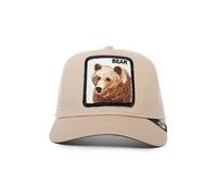Goorin Bros. Trucker Big Bear - Gorra (talla única), color caqui y beige, caqui, Talla única