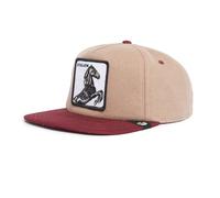 Goorin Bros. Gorra de béisbol unisex con visera plana de 5 paneles de la colección Grenadier Wildlife, Tan (Free Rider), talla única