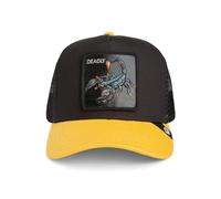 Goorin Bros. Gorra de camionero infantil Deadly Mini Void Beam negro y amarillo, talla: talla única