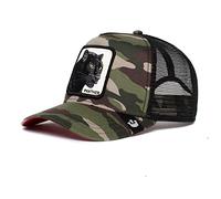 Goorin Bros Gorra de camionero The Farm con marco en A para hombre, talla única, talla única