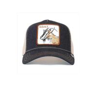 Goorin Bros. Gorra de camionero The Goat Dark Denim Azul oscuro, talla: talla única