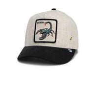 Goorin Bros. Gorra Lethal LinenBros. de béisbol Baseball (Talla única - Negro-Beige)