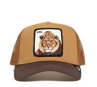 Goorin Bros The Farm - Gorra de camionero unisex original, ajustable (Whiskey King Lion), talla única, talla única