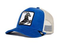 Goorin Bros Gorra unisex de pana ajustable The Farm, color azul (Sly Stallione), talla única, talla única
