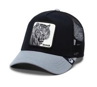 Goorin Bros The Savage Tiger Tigre Negro Gris Gorra de Camionero Ajustable