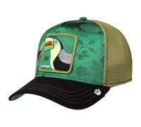Goorin Bros. Gorra Trucker Belize ToucanBros. Mujer/Hombre - Camionero de Beisbol Malla Snapback, con Visera Verano/Invierno Primavera Verano Otoño Invierno - Talla única Beige-Verde