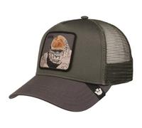 Goorin Bros. Gorra Trucker Boss PatchBros. Mujer/Hombre - Curved Brim Cap de Beisbol Camionero Snapback, con Visera Verano/Invierno Primavera Verano Otoño Invierno - Talla única Verde Oliva