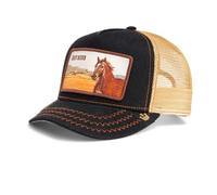 Goorin Bros. Wild Heart Collection - Gorra de camionero para hombre y mujer, Negro (Easy Rider), talla única