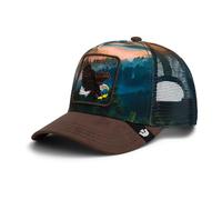 Goorin Bros. Gorra Trucker Freedom Eagle In The Element The Farm, Diseño de Águila Multicolor con Malla