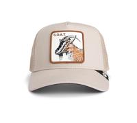 Goorin Bros. Gorra Trucker GoatBros. Mujer/Hombre/Snapback - Camionero de Beisbol Malla Snapback, con Visera, Visera Verano/Invierno Primavera Verano Otoño Invierno - Talla única Gris Pardo