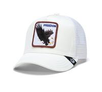 Goorin Bros. Gorra Trucker Hombre Mesh Baseball Snapback Gorra The Farm, Marfil (Freedom), Talla única