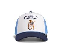 Goorin Bros. Gorra Trucker Pop Rocker Bulldog The Farm, Azul con Bordado de Perro Bulldog, Diseño Tough