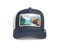 Goorin Bros. Gorra Trucker StaycationBros. Mujer/Hombre - Camionero de Beisbol Malla Snapback, con Visera Verano/Invierno Primavera Verano Otoño Invierno - Talla única Azul Oscuro