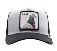 Goorin Bros. Gorra Trucker Unisex All Canvas by The Farm, Negro Plata (Pigeon 100), Talla única, Plateado, Talla única