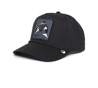 Goorin Bros Killer Whale Twill Black Adjustable Trucker Cap