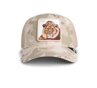 Goorin Bros. King Camo Trucker Cap BISCUIT Gorra De Malla Con Parche De León