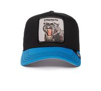 Goorin Bros Panther Fan The Strength Panther Pantera Negro Azul Gorra de Camionero Ajustable